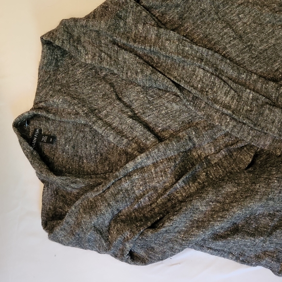 Alpaca Linen EILEEN FISHER Cardigan - Picture 2 of 4